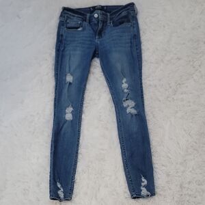 Hollister Distressed Denim Skinny Jeans